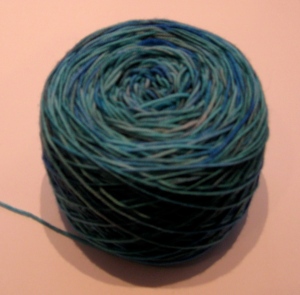 Ella Rae Lace Merino in Teal from The Point