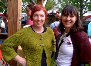 Ravelry members in knitted garments