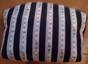 Metric Ruled Tape Measure Knitting Tool Bag