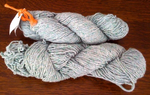 Mint Julep Blend of Wool, Cotton and Silk- Small Producer